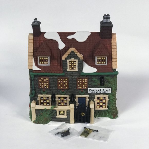 Department 56 "Dedlock Arms” 1994 3rd Editiion, Dickens Village Collection - Picture 2 of 10